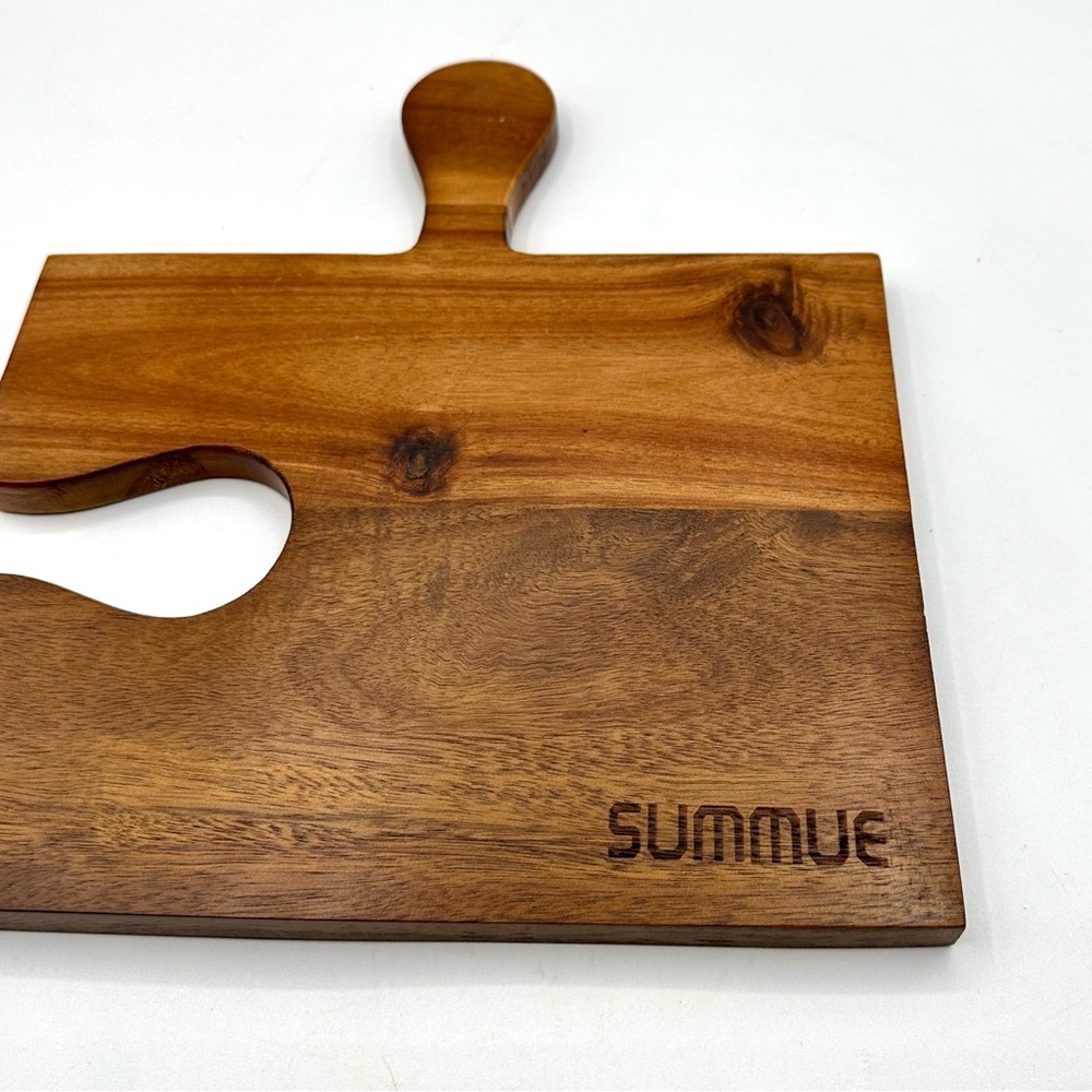 4 Piece Wooden Puzzle Charcuterie Boards - Picture 4 of 15